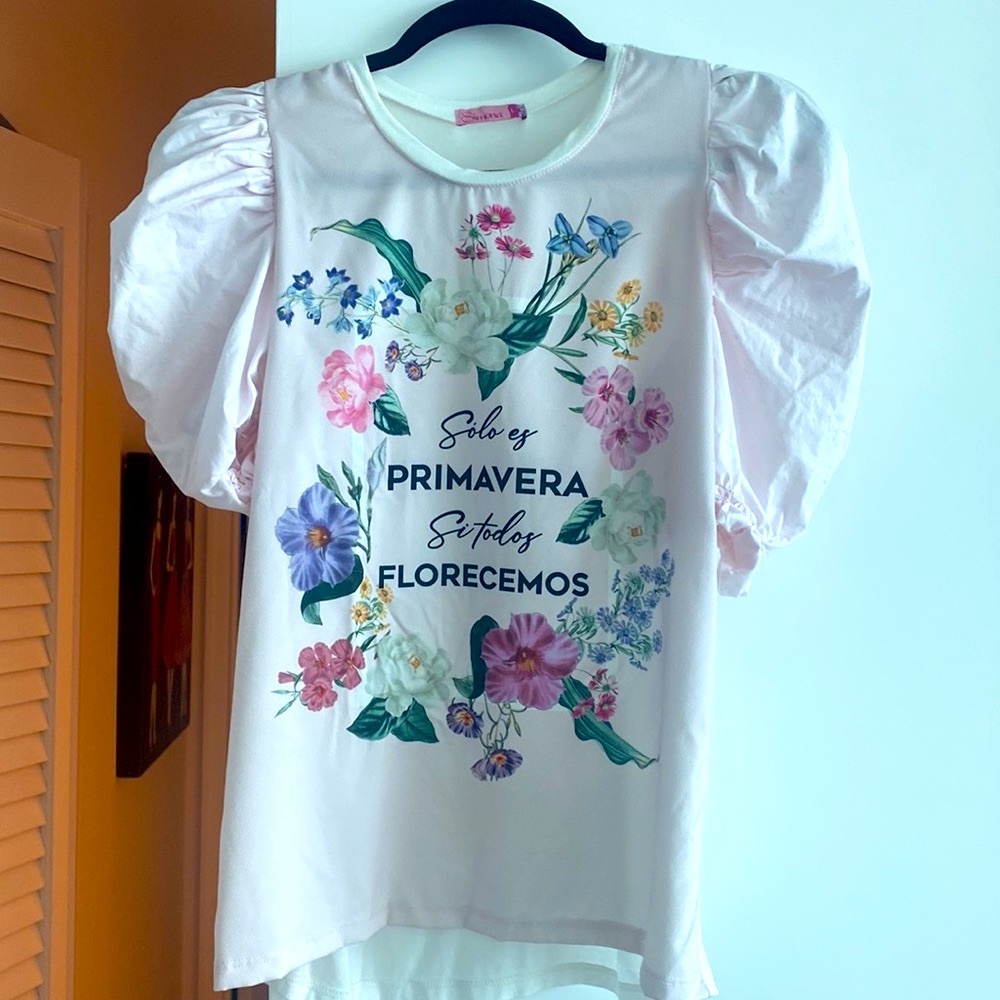 Adorable Puffy Sleeve Top